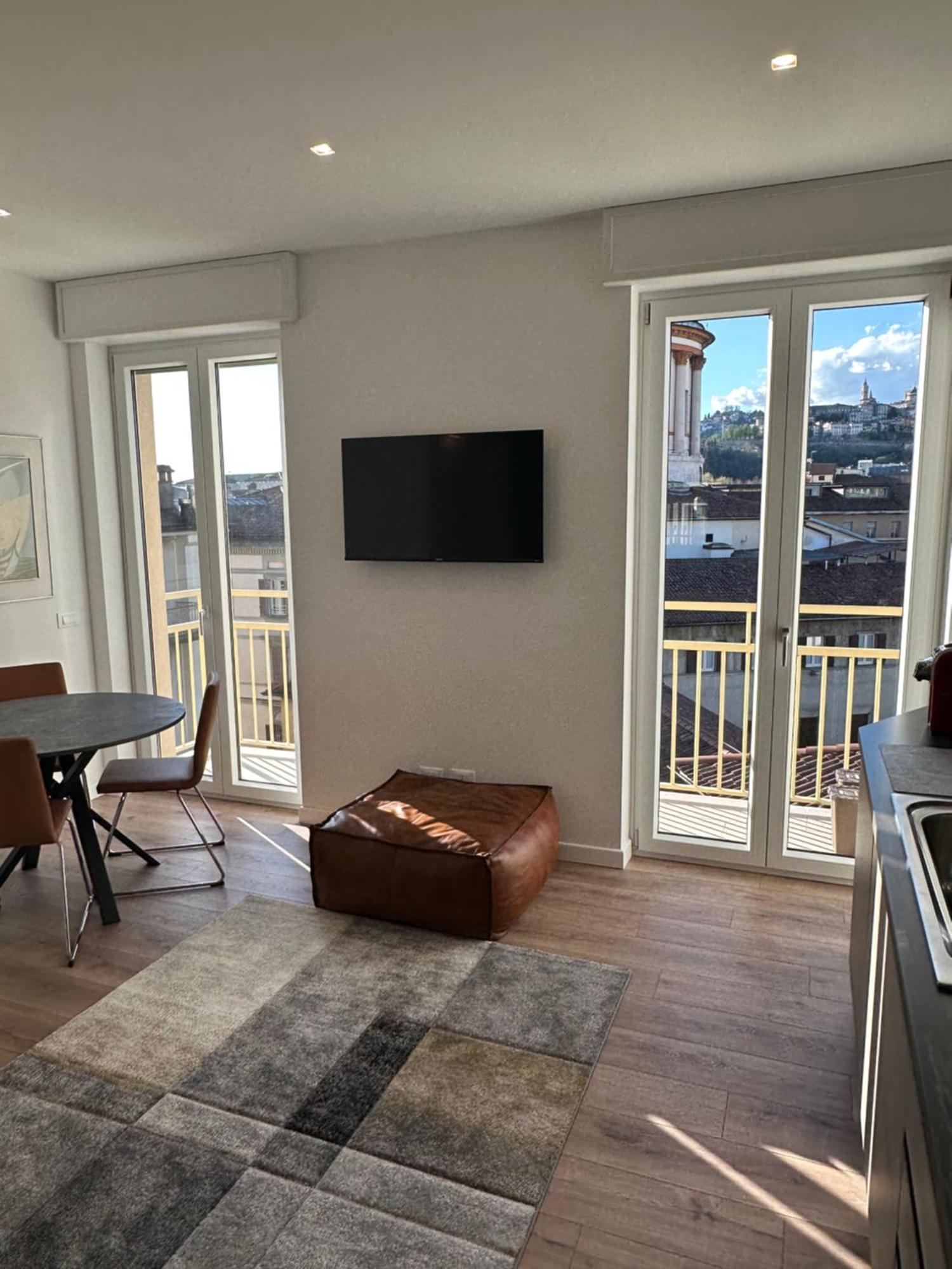 Apartament San Francesco Skyline Bergamo Zewnętrze zdjęcie